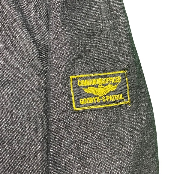 New With Tags Zaful Denim Army Jacket Military - Picture 2 of 8